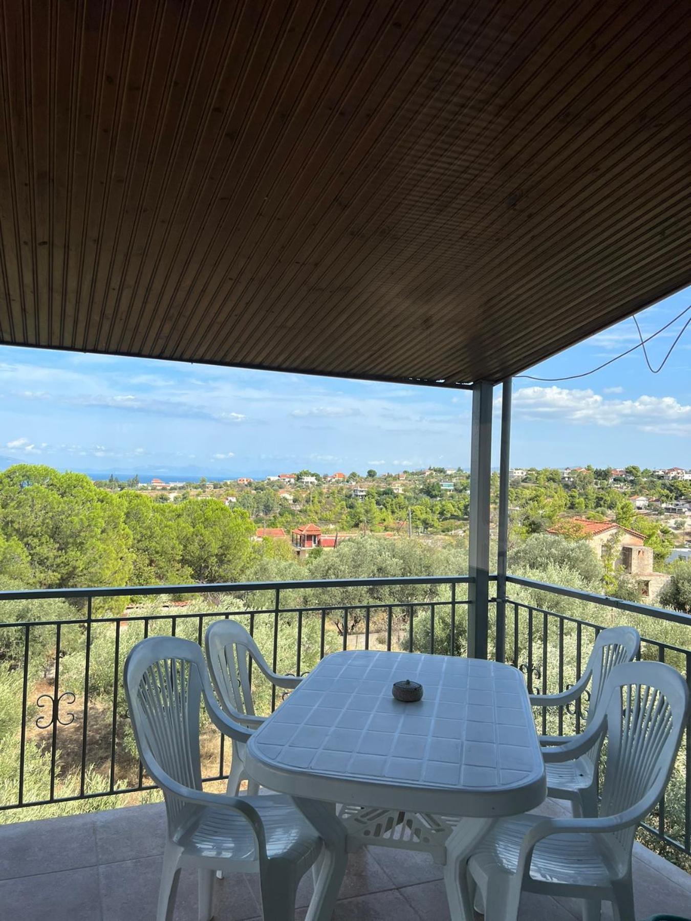Willa Xenia'S Seaview House Paralia Avlidhos Zewnętrze zdjęcie