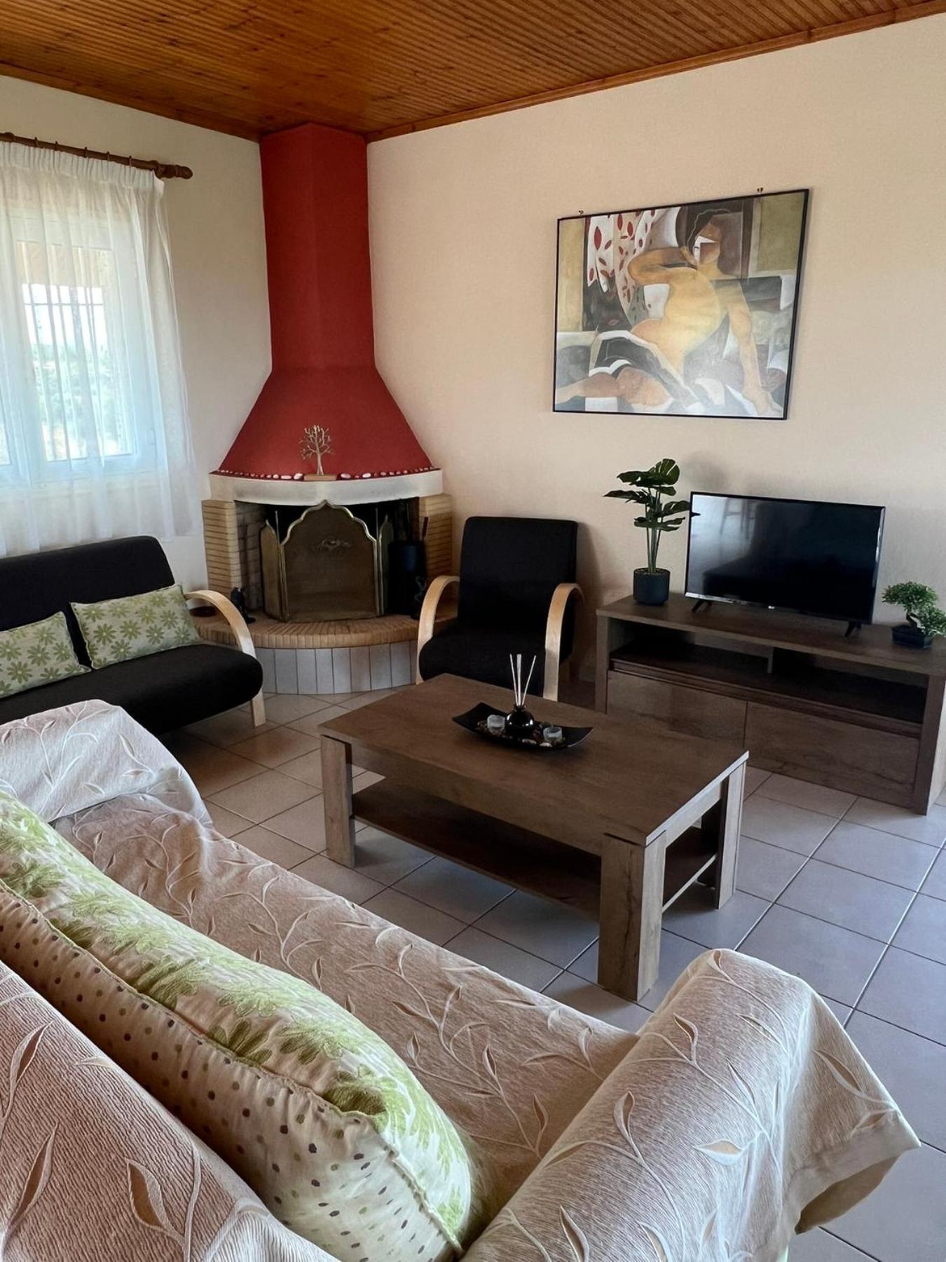 Willa Xenia'S Seaview House Paralia Avlidhos Zewnętrze zdjęcie